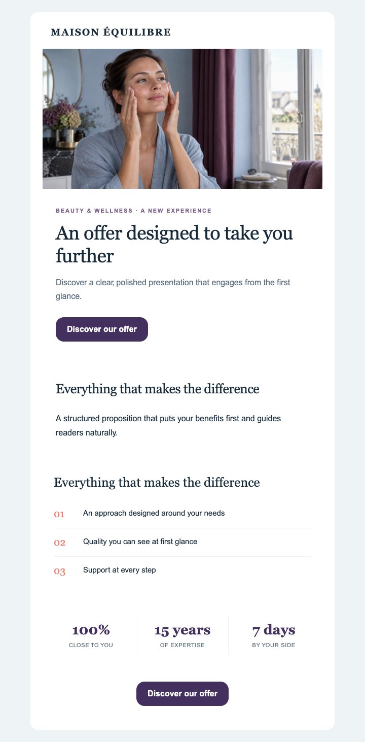 Preview of the Beauty, sport & wellbeing — Editorial · Beauty — With images template