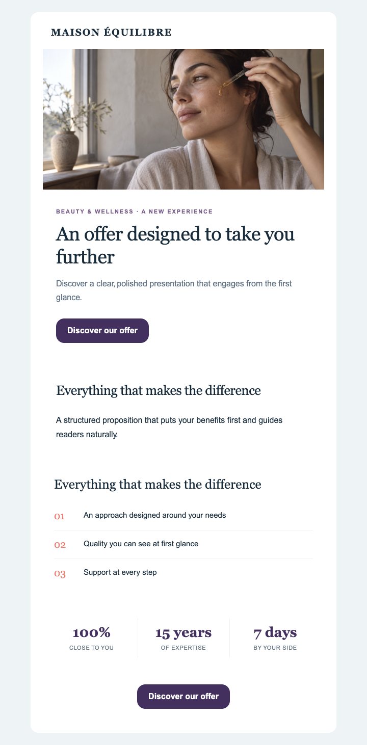 Preview of the Beauty, sport & wellbeing — Editorial · Beauty — With images template
