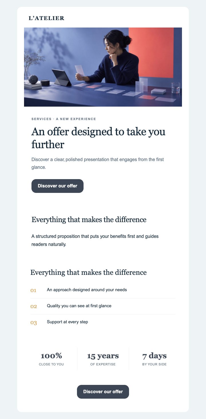 Preview of the Other sectors — Editorial · Technology and software — With images template
