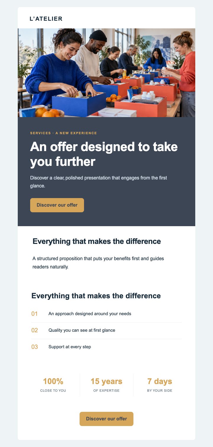Preview of the Other sectors — Commercial impact · Nonprofits — With images template