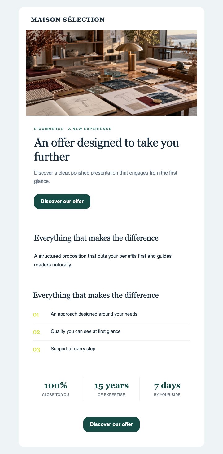 Preview of the E-commerce — Editorial · General — With images template