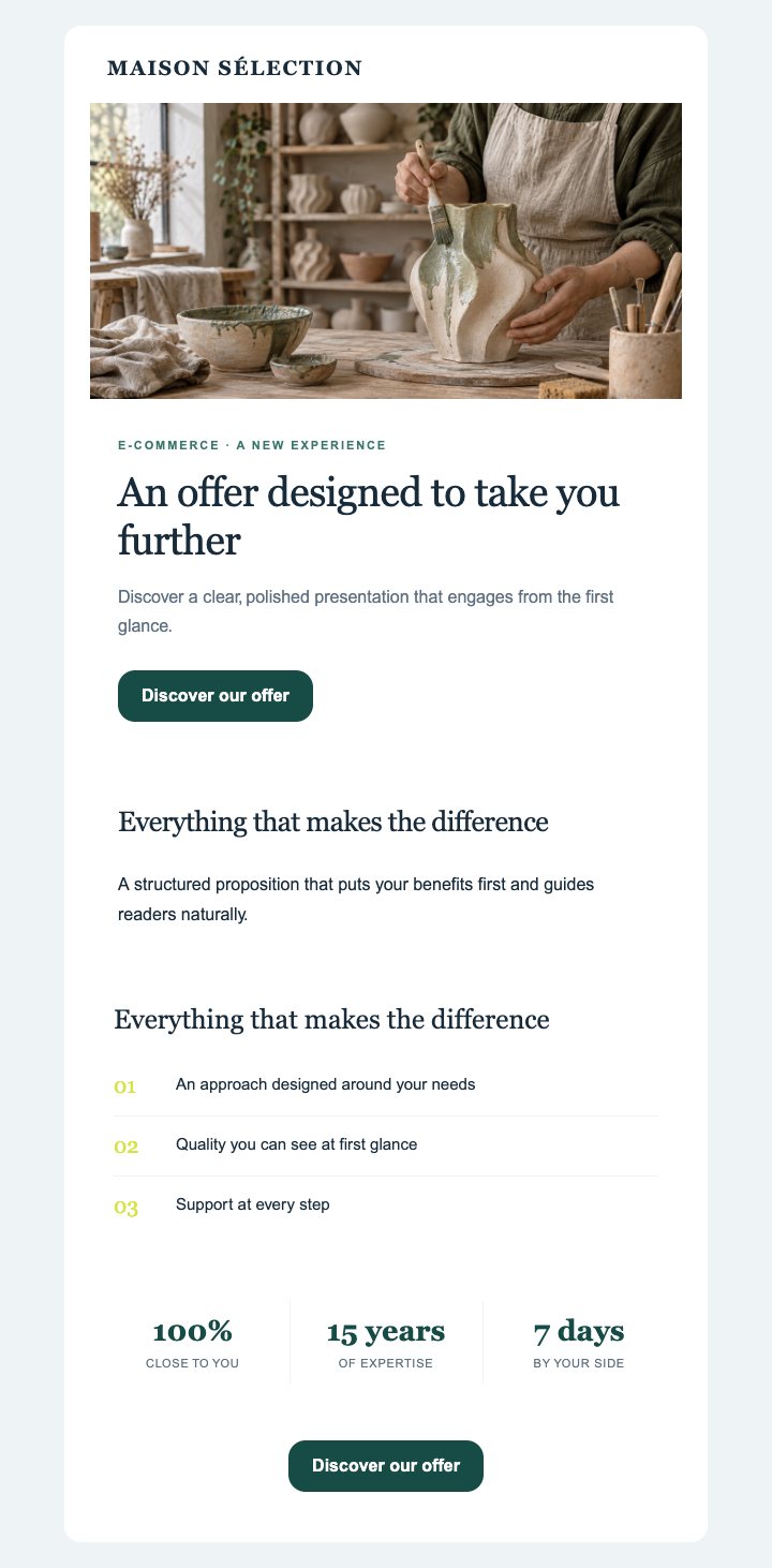 Preview of the E-commerce — Editorial · General — With images template