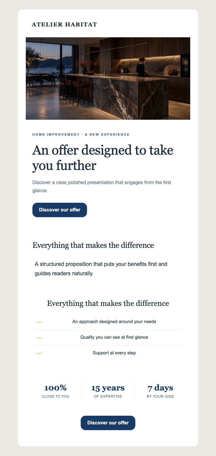 Preview of the Home & renovation — Premium — With images template
