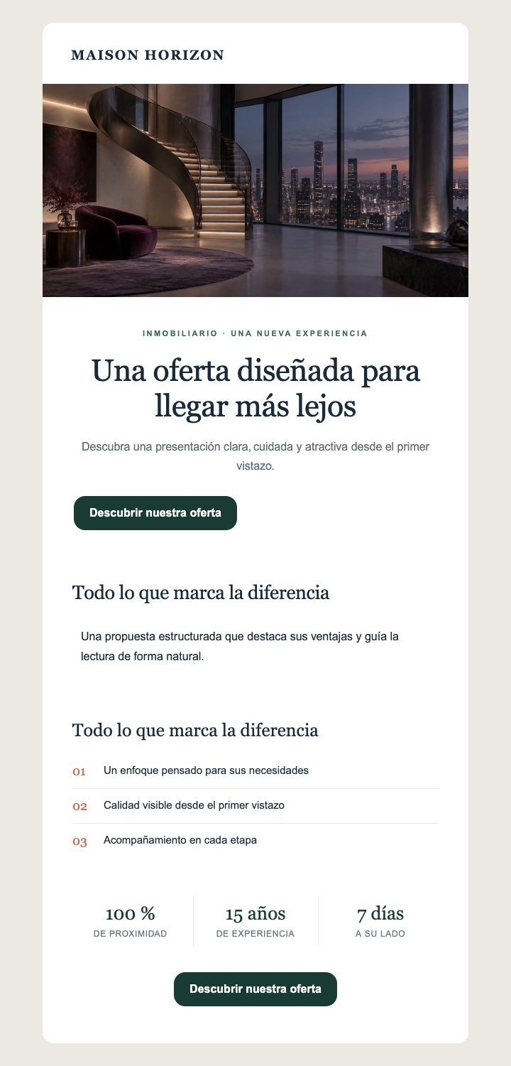 Vista previa del template Inmobiliario — Premium — Con imágenes